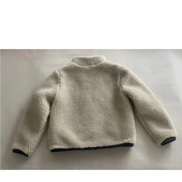 Janie And Jack Sherpa Jacket Size 5-6 - Picture 5 of 6